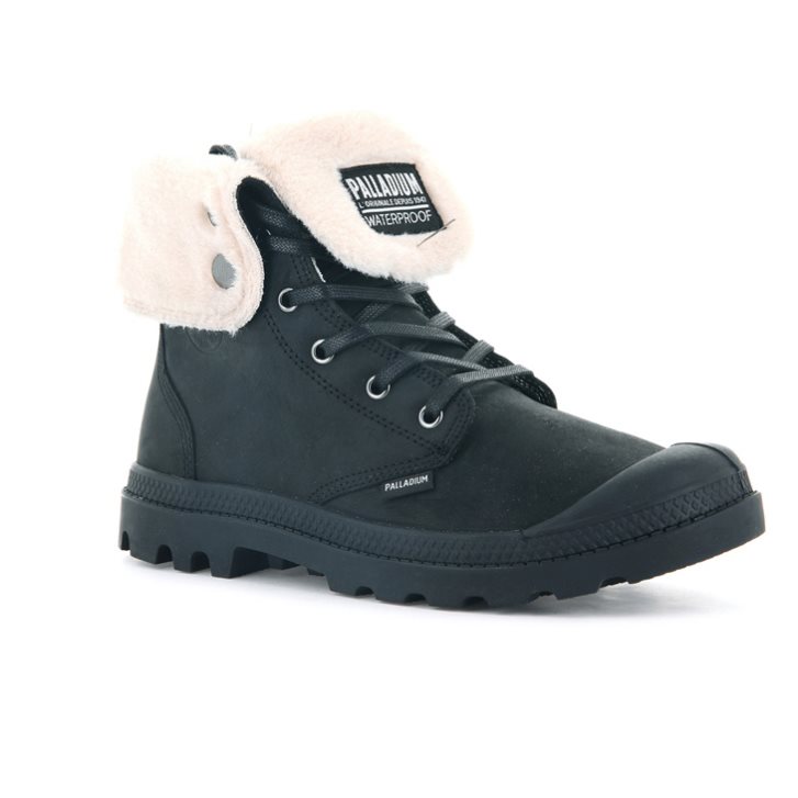 Bottes Palladium Baggy Leather ESS WPS Homme Noir | FR TDU590Z